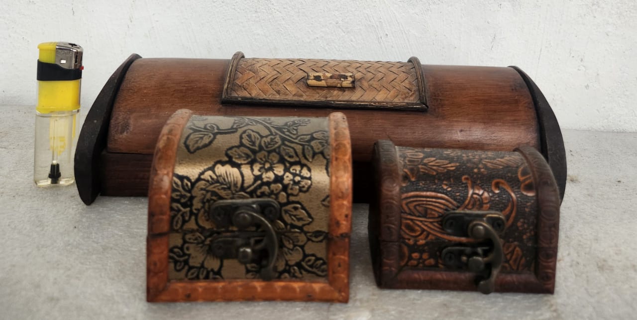 Decorative Wooden Trinket & Storage Chests