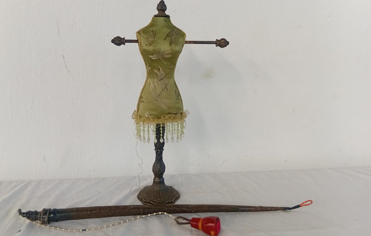 Decorative Mannequin & Vintage Sword