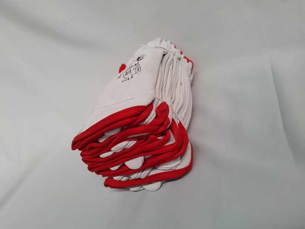 Dromex G Goat Gloves x 10 (Red & White)