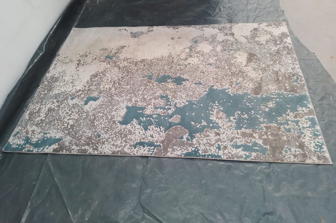 Abstract Patterned carpet