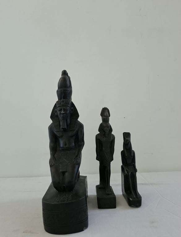 Ancient Egyptian-Style Statues,