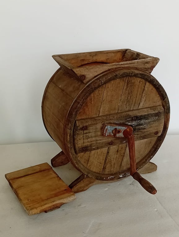 Vintage Wooden Butter Churn