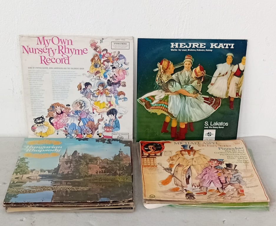 Lot of Vintage & Children’s Vinyl Records (Various Titles & Genres)