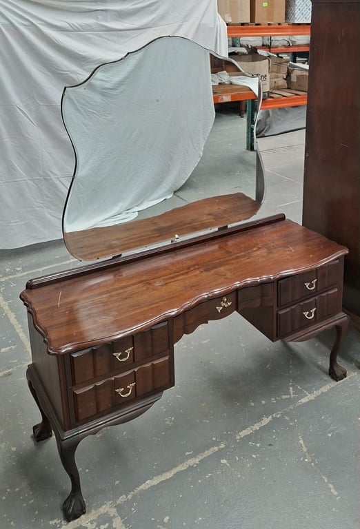 Antique Dresser With Mirror