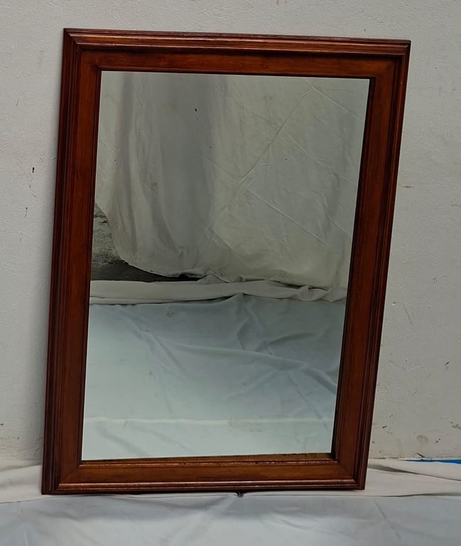 Wooden Framed Wall Mirror (WAP)