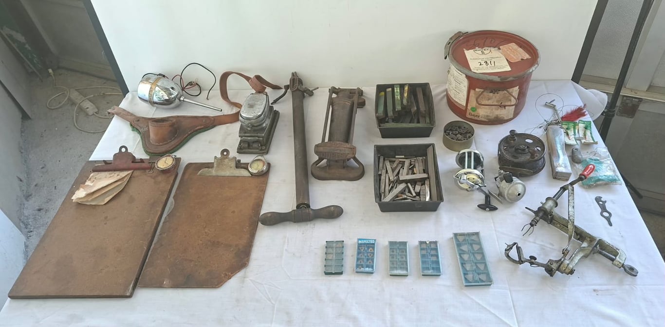 Job Lot of Vintage Tool and Fishing Tackle