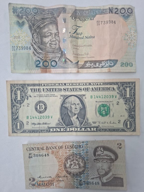 Foreign Monetary Notes