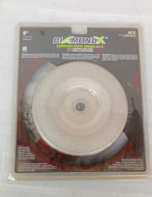 Diamond Depressed Center Ginding Disc 9"