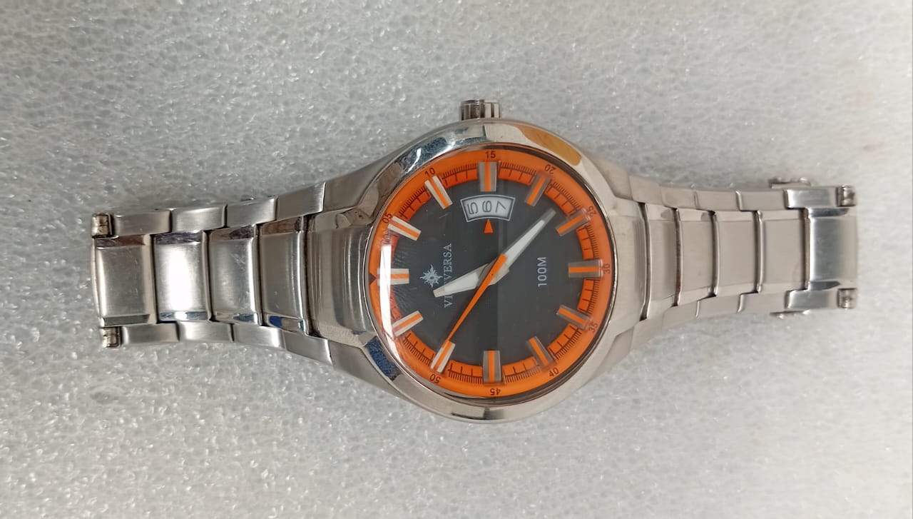 Viceversa stainless steel watch