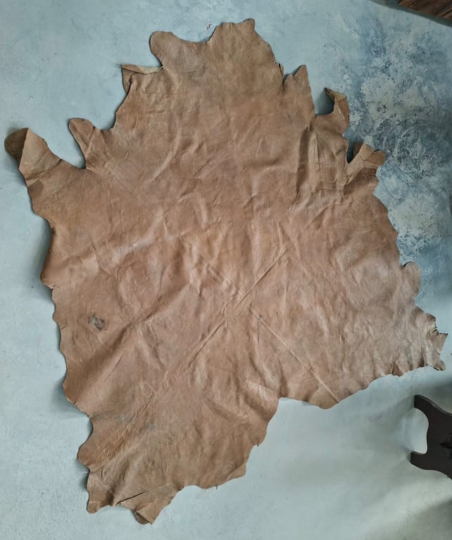 Natural Tanned Leather Hide
