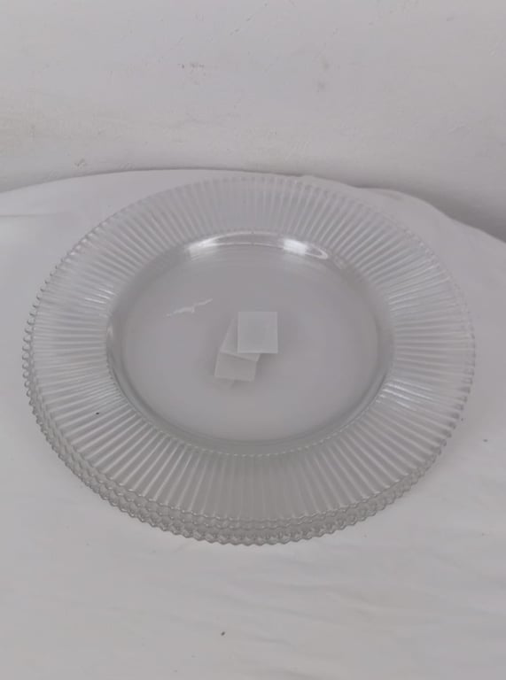 Joblot of clear glass underplates(11)