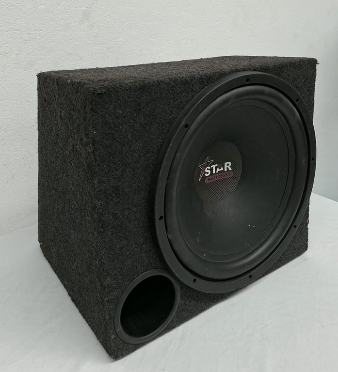 Pioneer Car Subwoofer in Ported Enclosure (WAF)