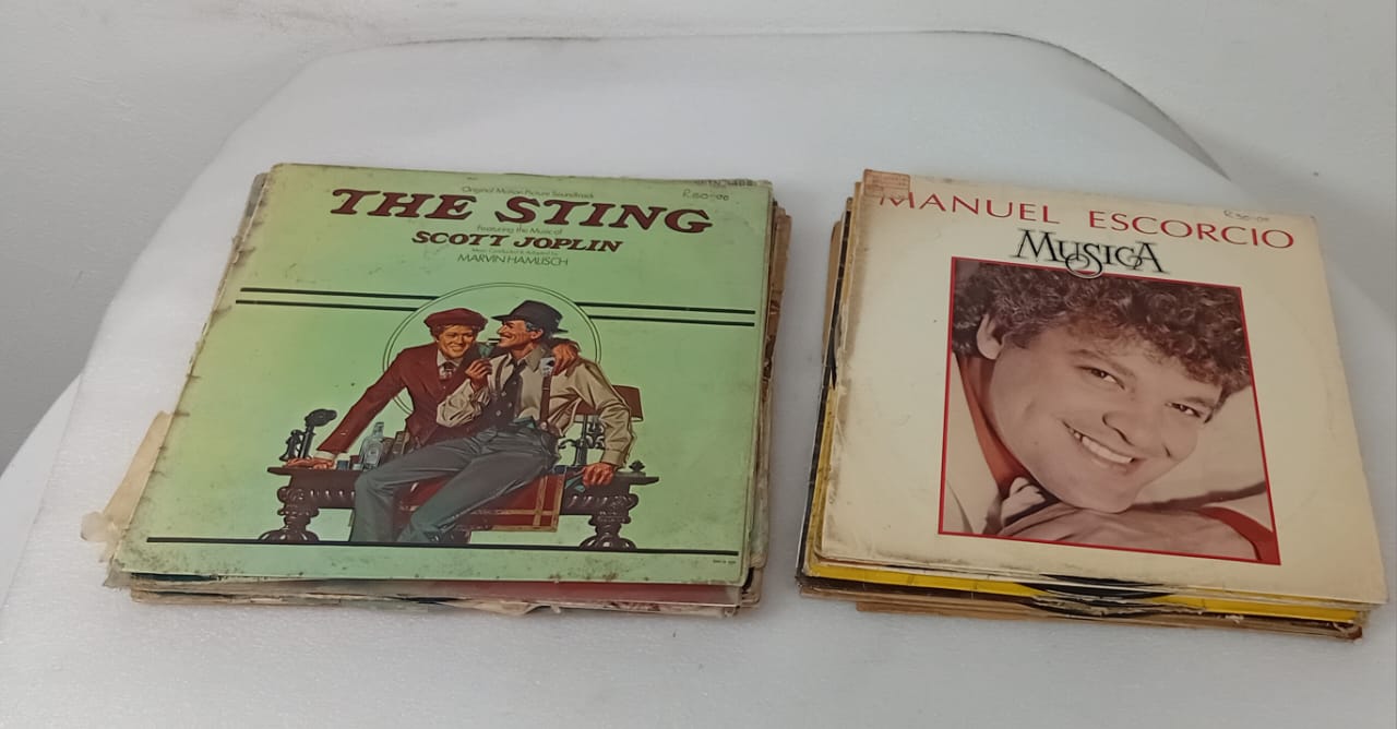 Collection Of Vinyl Records