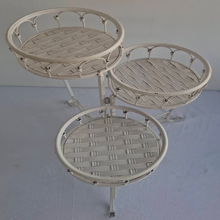 Vintage 3-Tier Metal Display Stand