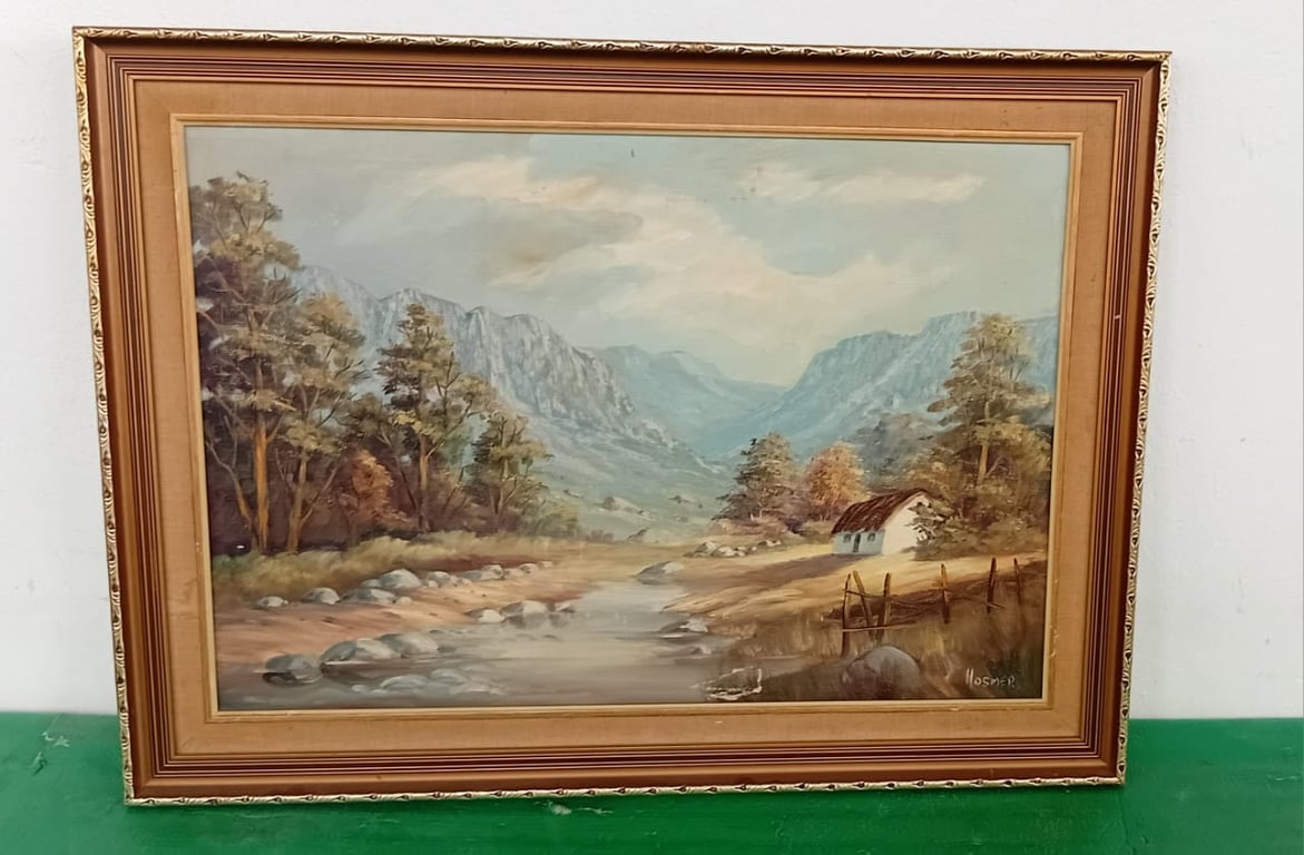 Framed Oil Painting