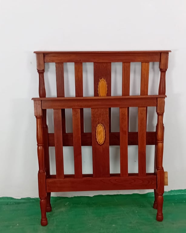 Single Wooden Headboard & Footboard Set 3