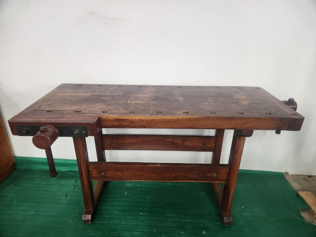 Vintage Carpenter's Work Bench