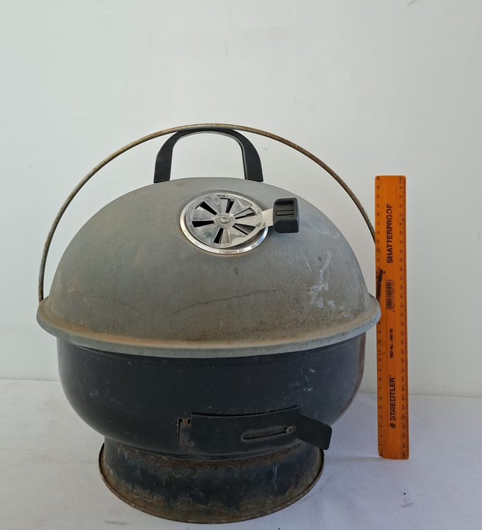 Vintage Dome-Shaped Charcoal Braai / Tabletop Grill