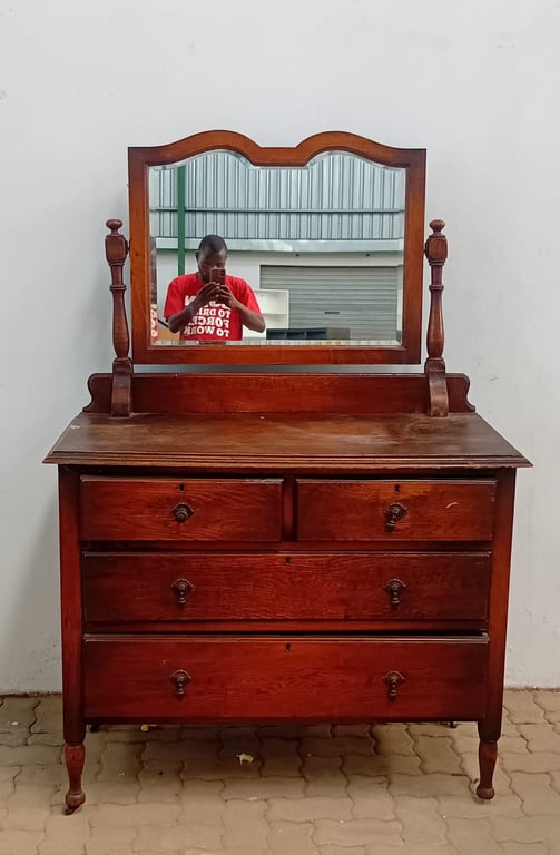 Vintage Wooden Dressing Table