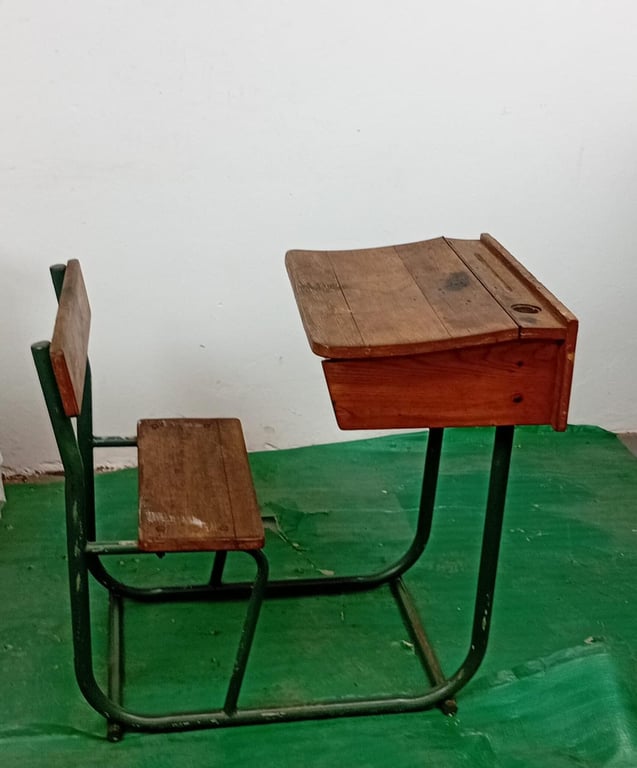 Vintage School Desk