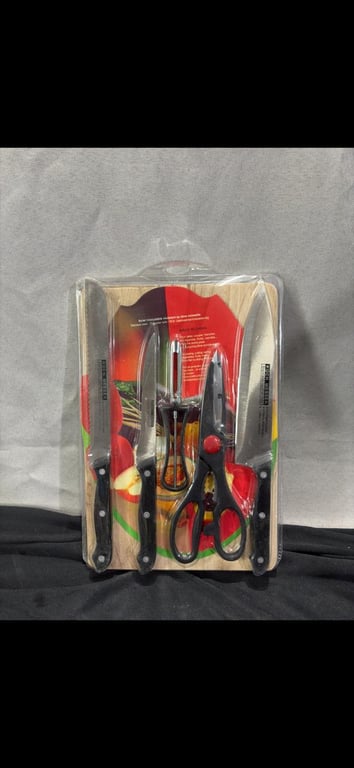 Kitchen Knife Set & Chopping Board