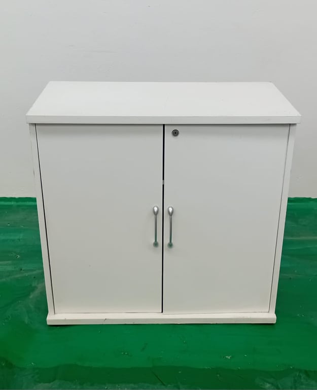 White Storage Cabinet