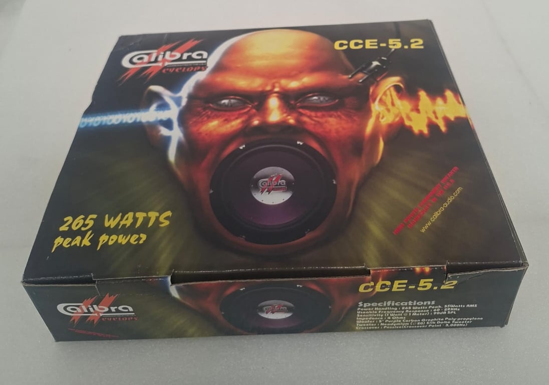 Calibra Speaker Set 265 Watts Peak Power