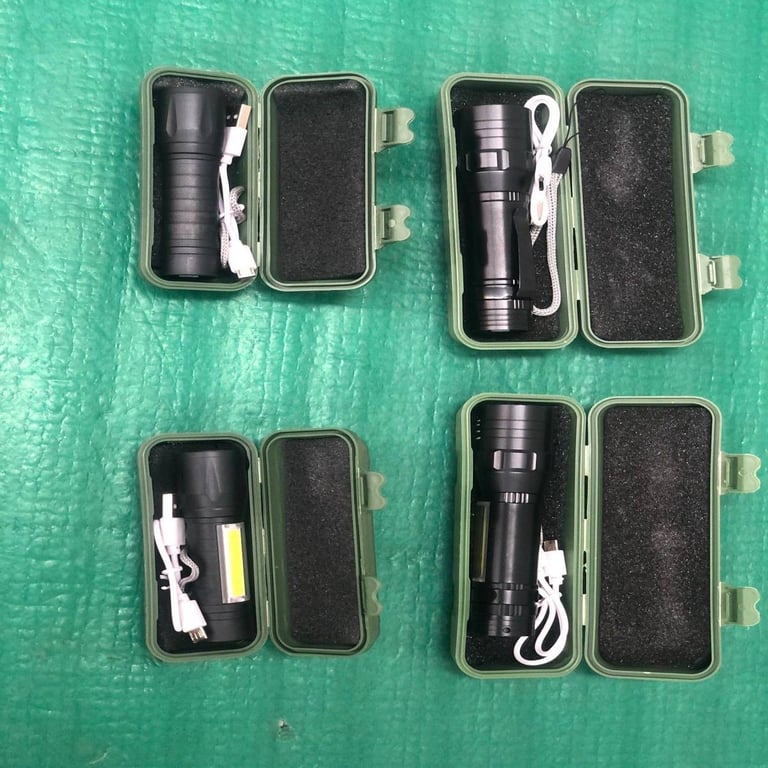 Rechargeable Torch Lights (4)