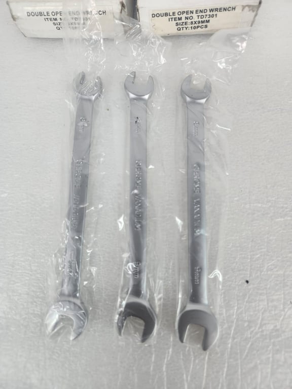 Double Open End Wrench 8 x 9mm
