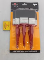 Martial Eagle 5-Piece Paint Brush Set (25 , 38 , 50 , 63 ,75mm)