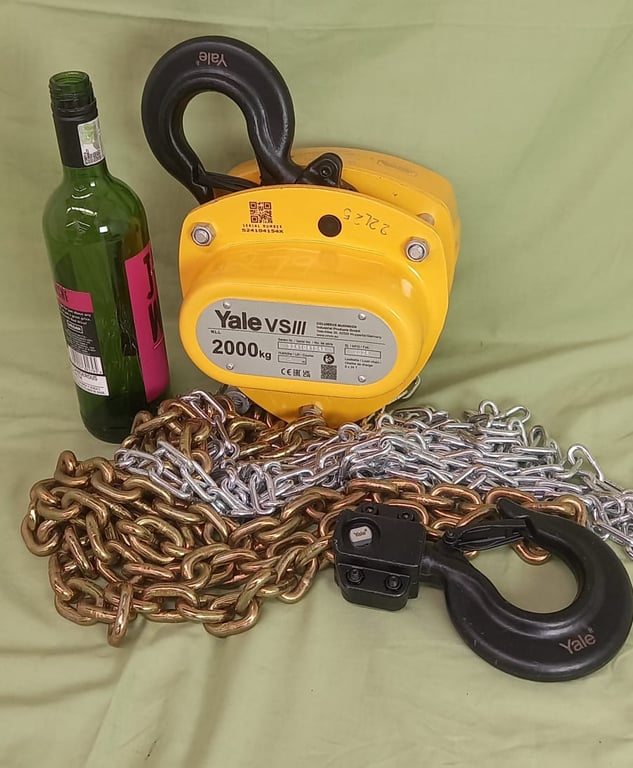 Yale VSIII 2000kg Chain Block – 3m Lift