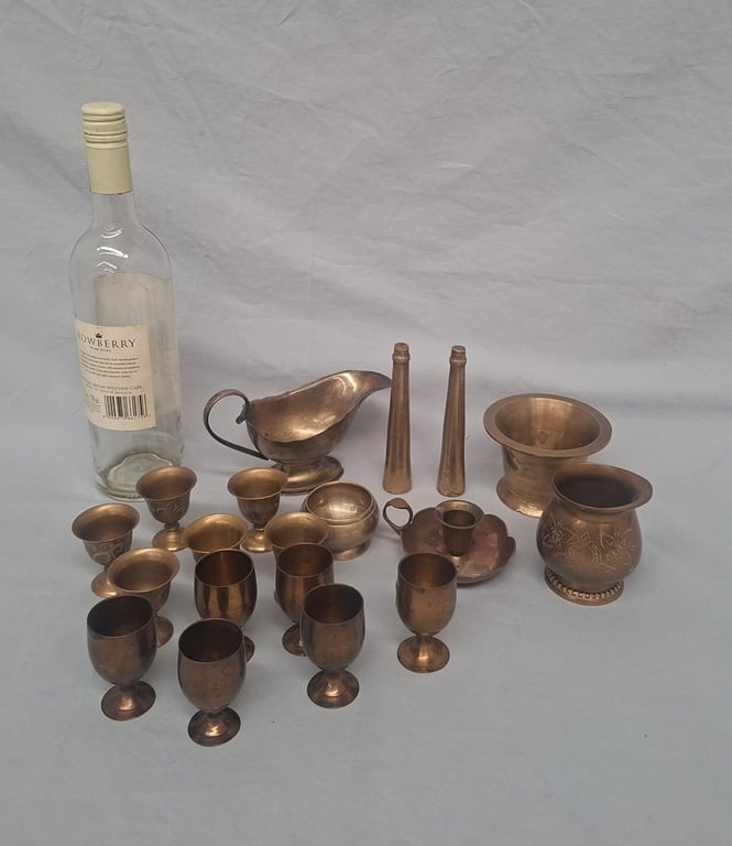 Joblot brass items