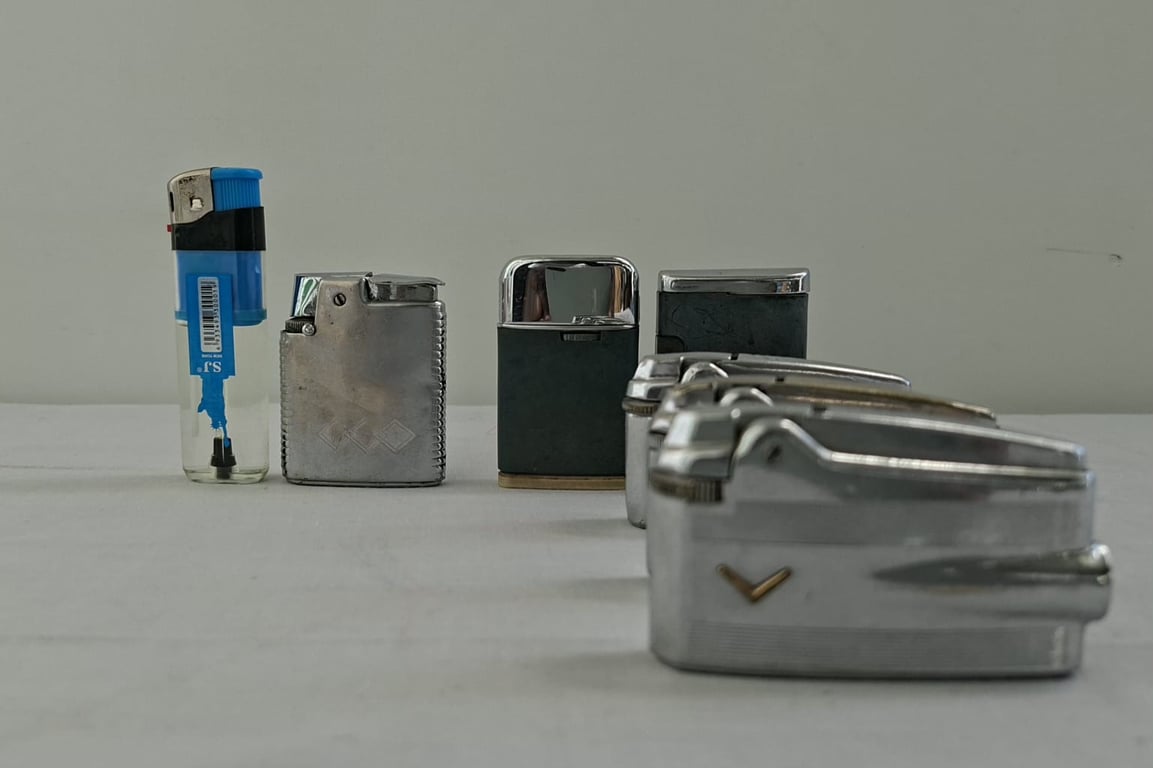 Collection of Vintage Cigarette Lighters (6) bid per piece