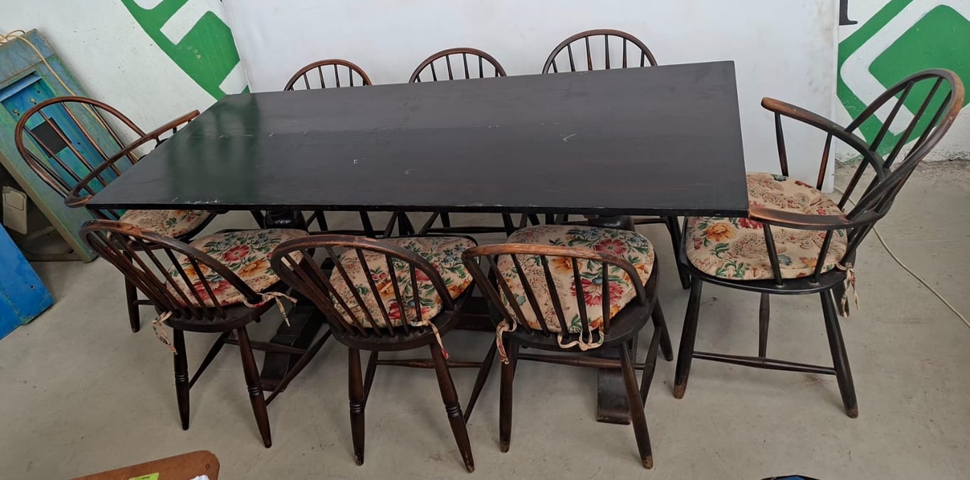 Mid-Century Style Dining Suite
