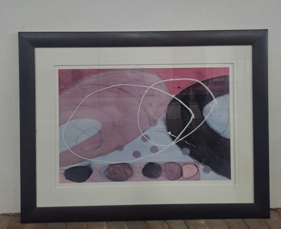 Abstract Framed Print
