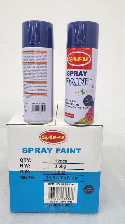 SAFY Spray Paint – 549# ERQI VLOLET (Box of 12)
