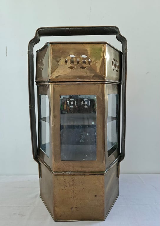 Asian Brass Street Vendor's Food Warmer