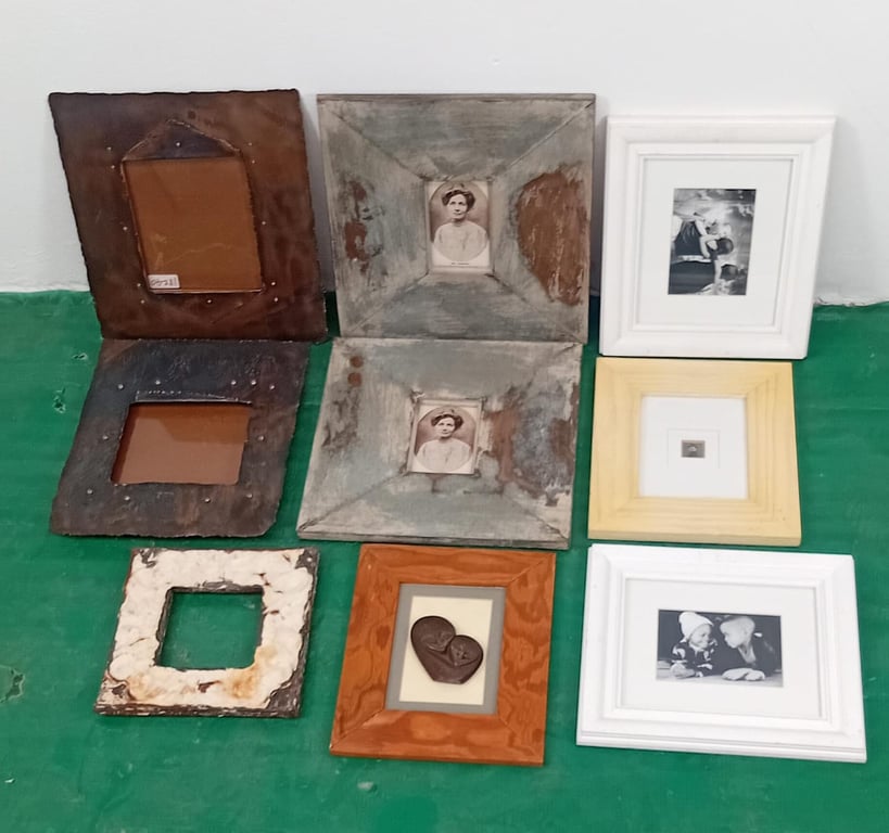 Joblot Of Vintage Photo Frames