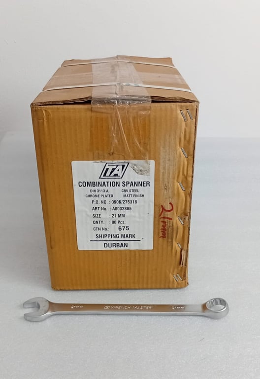 Size 21mm Combination spanner