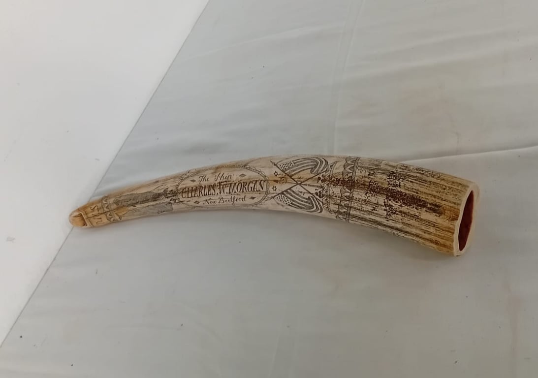 Vintage Scrimshaw