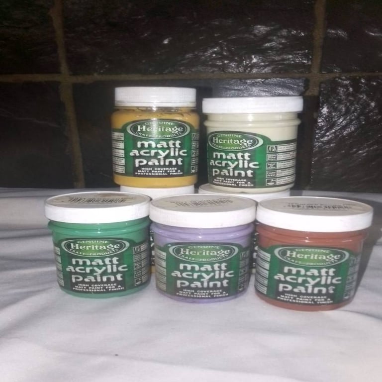MB5-24 Genuine Heritage Matt Acrylic Paint