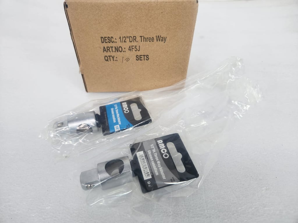 1/2" DR Three Way Adaptor