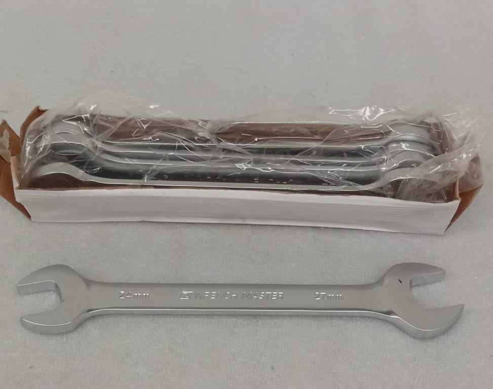 5 x Double Open End Wrench 24 x 27mm