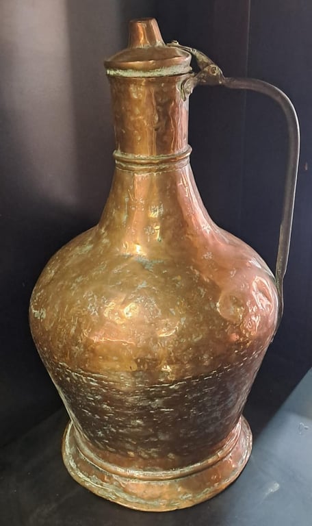 Antique Hammered Jug