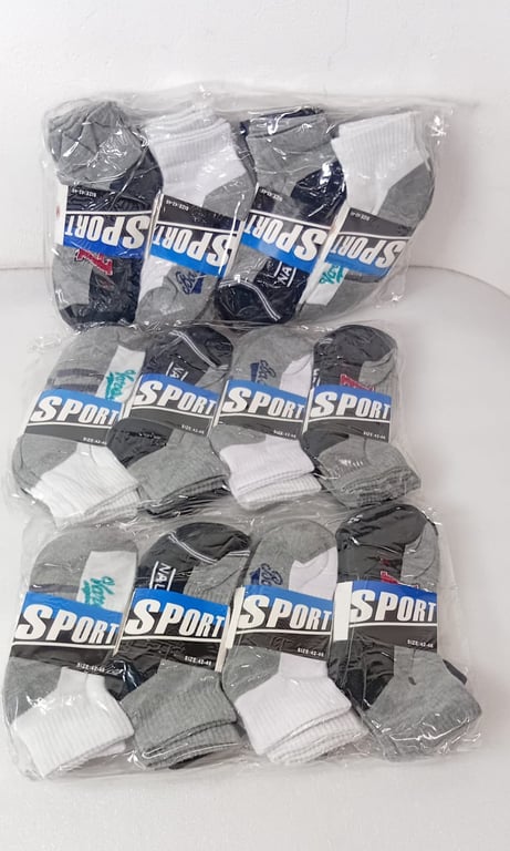 36 Pairs Of Sport Branded Socks