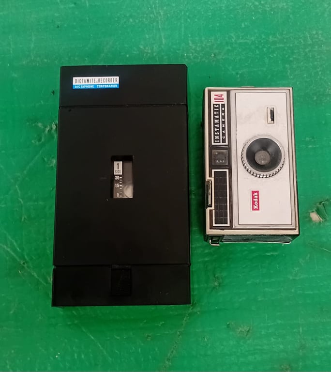 Vintage Dictamite Pocket Cassette Recorder