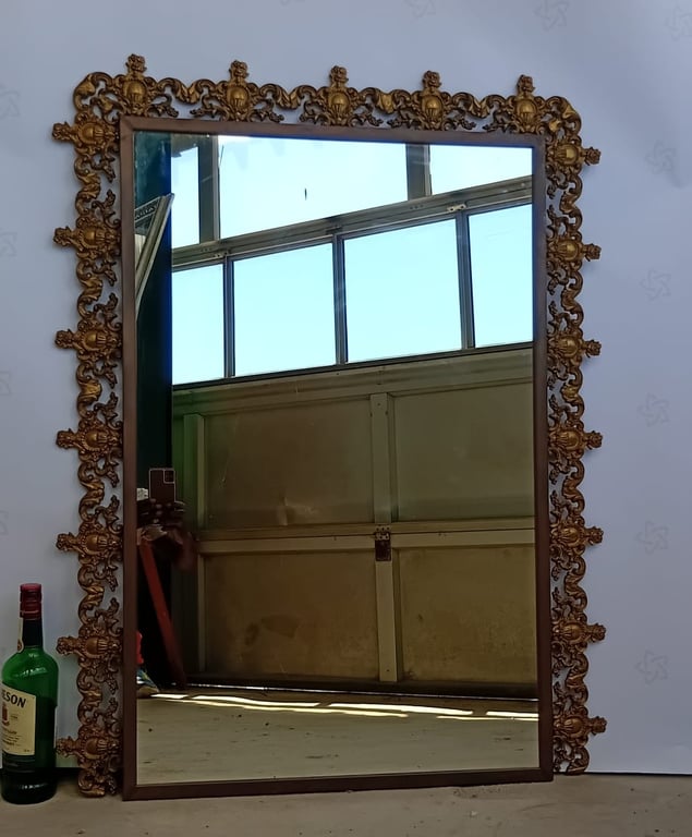 Vintage Italian Rococo-style mirror