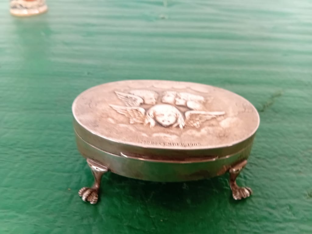 Edwardian Silver Trinket