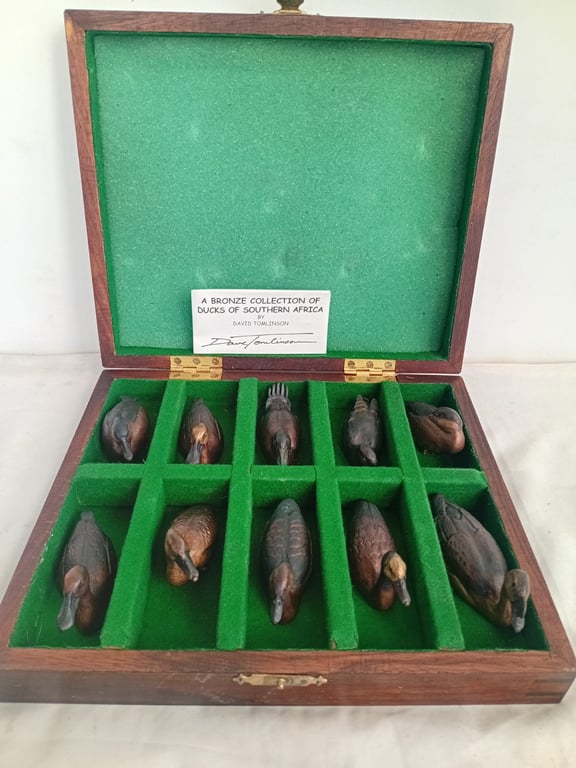 David Tomlinson Collection of Bronze Ducks