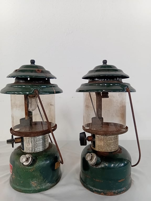 Two Vintage Coloman Lanterns